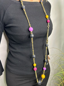 COLLANA FUCSIA