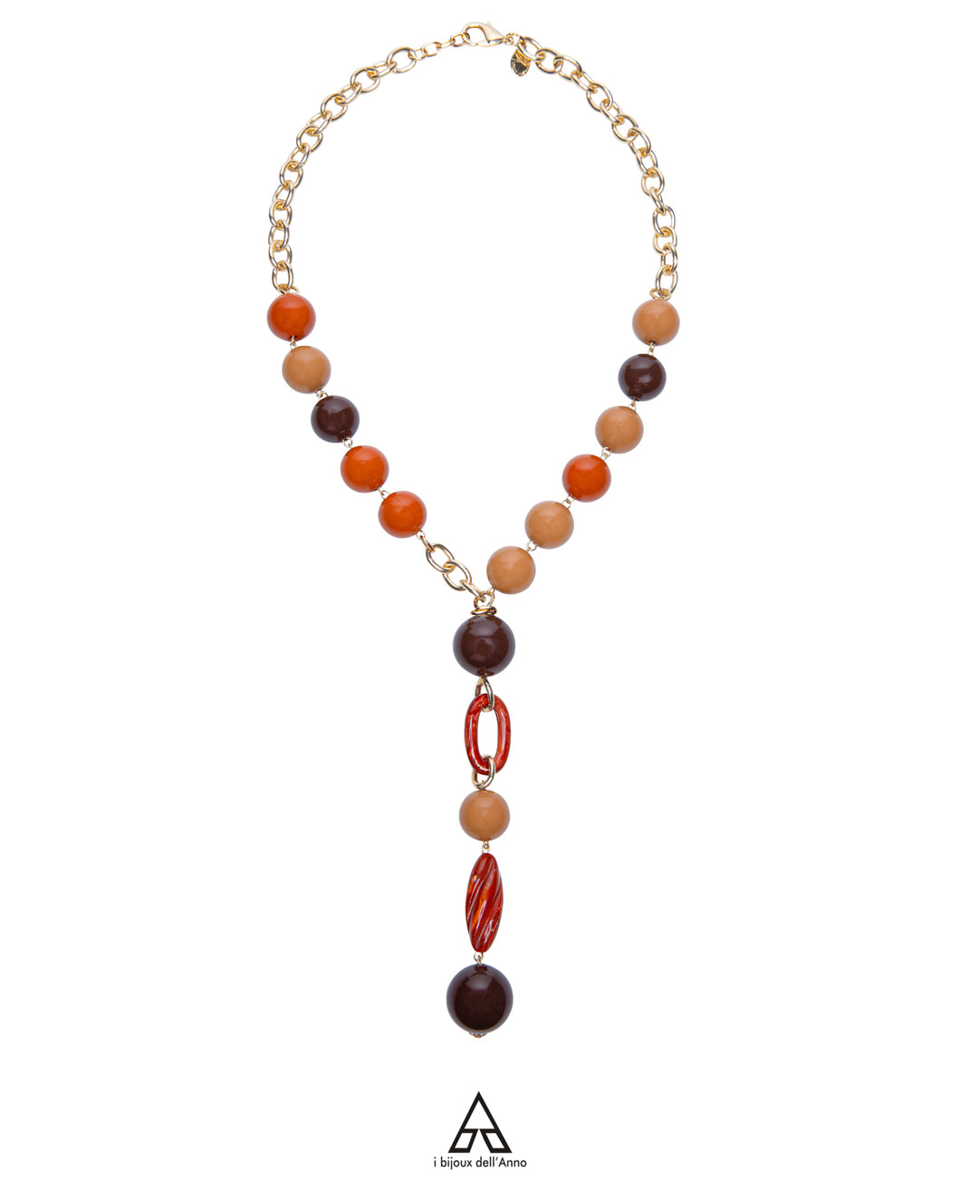 COGNAC NECKLACE